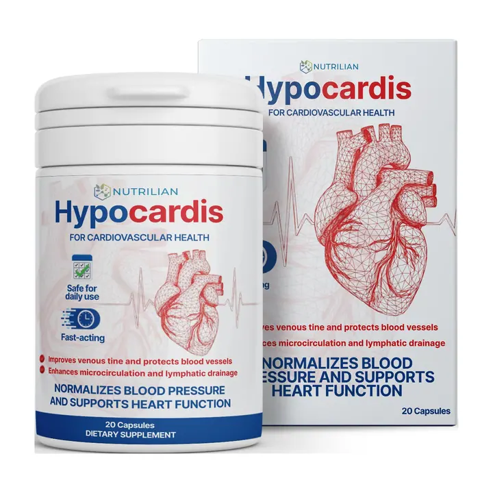 Embalagem de Hypocardis, 20 Capsules