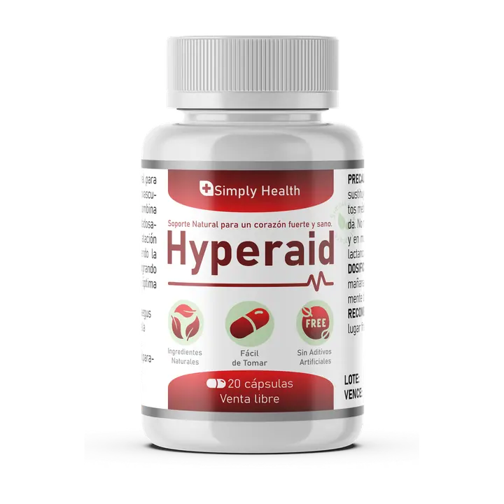 Envase de Hyperaid, 20 cápsulas